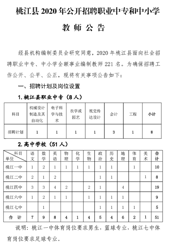 桃江县教育局最新招聘公告概览